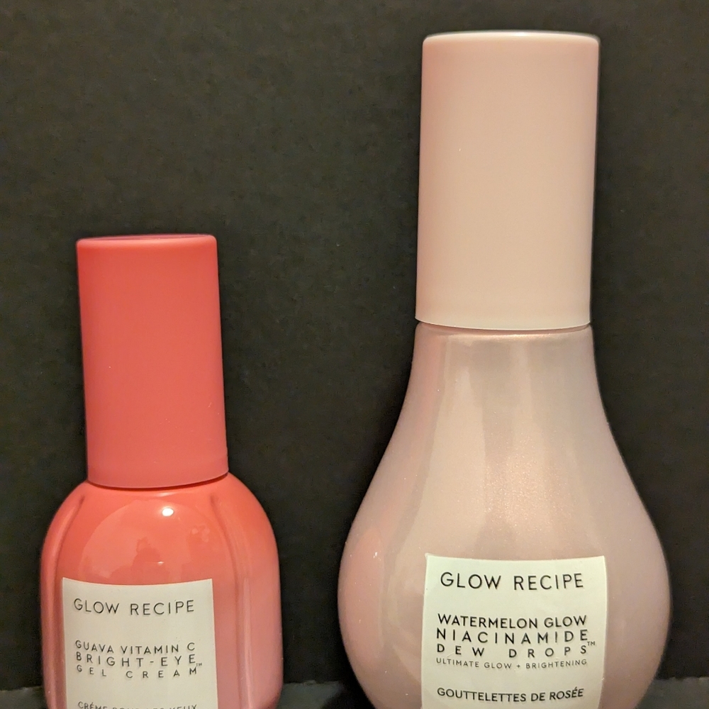 NIB Glow Recipe Guava Eye Crēam & Niacinamide Dew Dröps Duo